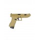 VIGOR G34 GAS BLOWBACK PISTOL (TAN), Tactical Realism Meets Lightweight Agility